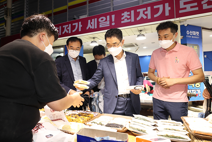 대전한민시장 현장 방문 이미지1