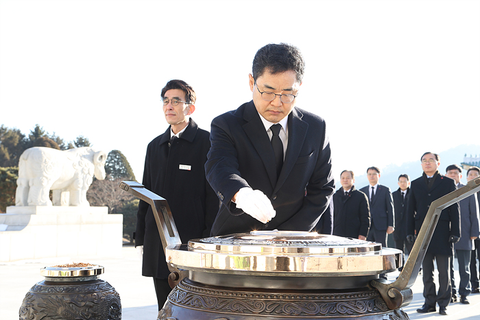2023년 새해 국립대전현충원 참배 이미지3